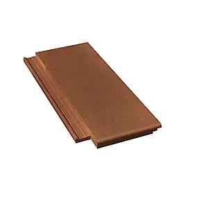 Demi tuile Nobilée palissandre terre cuite Monier