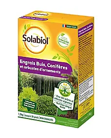 Engrais buis et conifères Solabiol 1,5kg