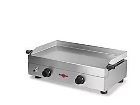 Plancha gaz acier inoxydable Krampouz Saveur Double