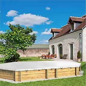 Couverture d'hiver pour piscine Weva 6,64 m