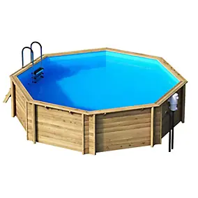 Piscine hors sol en bois Procopi Tropic Ø5.05 x H 1.20 m