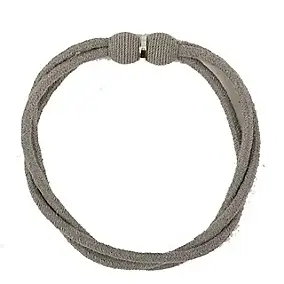 Embrasse à rideaux à rideaux tressé aimanté gris V.Creations