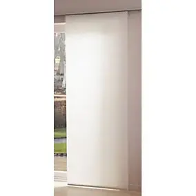 Panneau japonais tamisant blanc l.45 x H.260cm Madeco