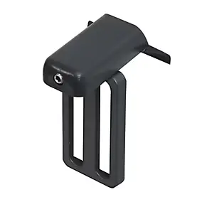 2 fixations pour store à serrer pour fenêtre avec joint anthracite U20