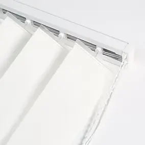 Rail pour store californien blanc ouverture latérale L.120cm Madeco