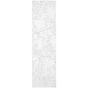 Bande verticale orientable BVO 89 mm H280 arbre blanc