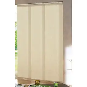 Kit rail et panneau japonais écru l.115 x H.250 cm Madeco