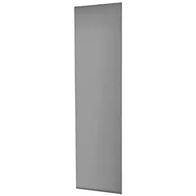 Kit rail et panneau japonais gris l.115 x H.250 cm Madeco