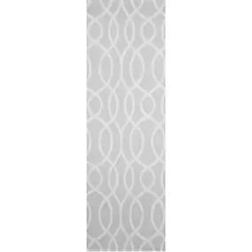Panneau japonais Curve blanc et gris l.45 x H.260cm Madeco