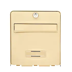 Boîte aux lettres demi-profondeur 1 porte Balthazar Beige Burg-Wachter
