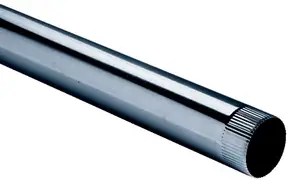 Tuyau aluminé L. 1 m - Diamètre 125 mm