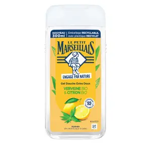 LE PETIT MARSEILLAIS Gel douche verveine bio et au citron bio 300ml