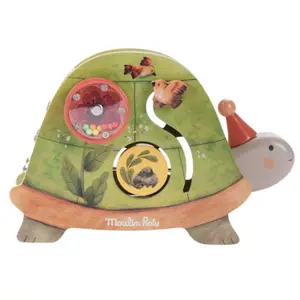 Tortue d'activités Trois petits lapins
