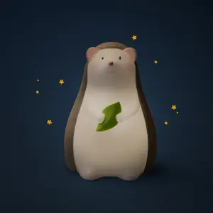 Lampe veilleuse hérisson Trois petits lapins