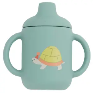 Set vaisselle silicone Trois petits lapins