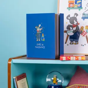 Livre de naissance Puce et Pilou (80 pages)