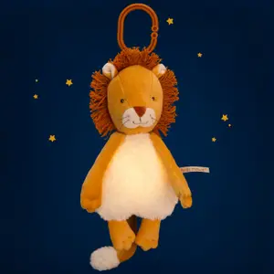 Peluche lumineuse Lion Mamba La forêt Mawa (28 cm)