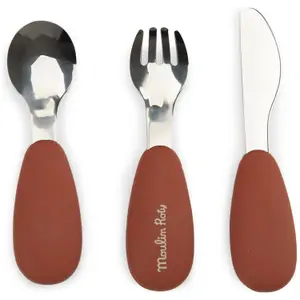 Set couverts silicone La forêt Mawa
