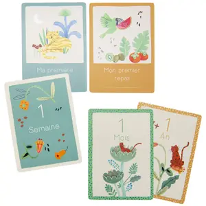 Cartes Mes 12 premiers mois La forêt Mawa (30 cartes)