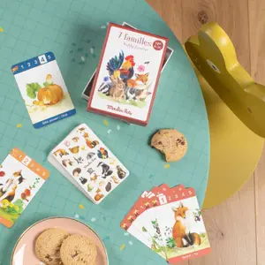 Jeu de 7 familles Le Jardin du Moulin