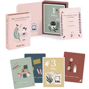 Cartes étapes Mes 12 premiers mois Après la pluie (30 cartes)