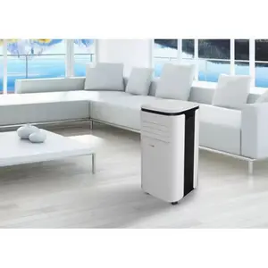 Climatiseur mobile 9000 BTU blanc avec télécommande