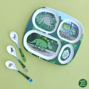 Lot de 3 cuillères Les Dinosaures