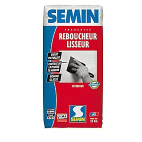 Enduit polyvalent intérieur Semin reboucheur lisseur 15 kg
