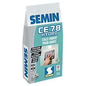 Colle-enduit pour joint CE 78 hydro Semin 5kg
