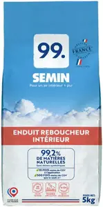 Enduit de rebouchage en poudre SEMIN99 - 5 kg