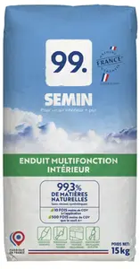 Enduit multifonction en poudre SEMIN99 - 15 kg