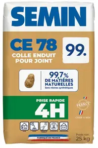 Enduit joint colle poudre 25 Kg