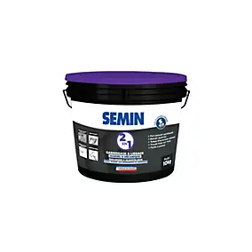 Enduit 2 en 1 Garnissage et lissage seau de 10 kg Semin