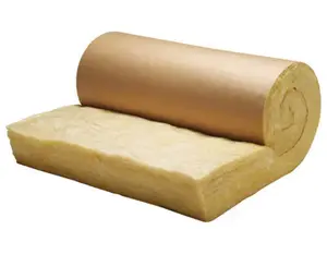 Laine de verre 100 mm comble perdu 40 R:2,5 - 10 x 1,20 m - Rouleau kraft