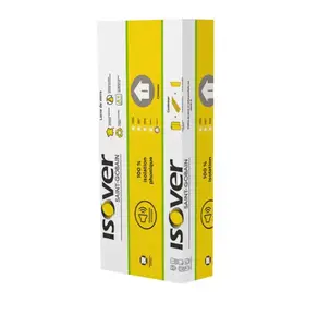 Laine de verre 45mm Cloison 38 R:1,2 - 1,35m x 0,6m - 16 panneaux kraft