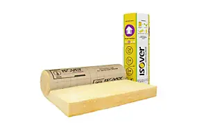 Laine de verre Murs ISOVER ép.140 mm - Rouleau kraft 2,7 x 1,2 m R. 4,35 m².K/W
