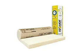 Laine de verre Plafonds supérieurs ISOVER ép.120 mm - Rouleau kraft 1,2 x 4,7 m R. 3,4 m².K/W