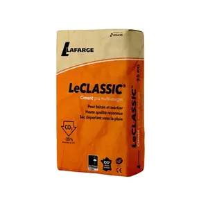 Ciment tous travaux de maçonnerie CEM II CPJ 32,5 (sac de 25 kg)