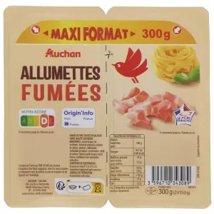 ALLUMETTES FUMÉES AUCHAN