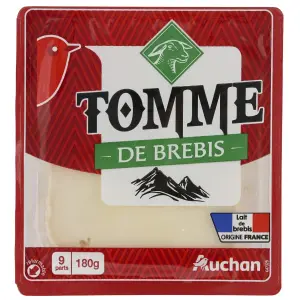 TOMME DE BREBIS AUCHAN