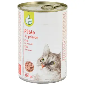 POUCE Boîte pâtée au poisson pour chat 400g