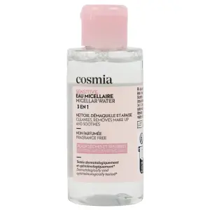 COSMIA Sensitive Eau micellaire hypoallergénique peaux sèches et sensibles 75ml