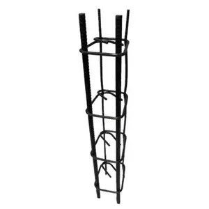 Poteau de portail L. 3 m section 15 x 15 cm