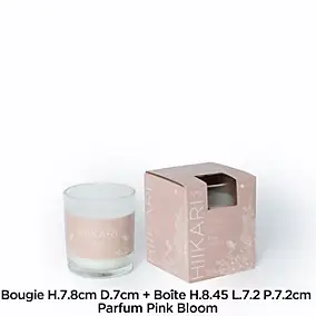 Bougie parfumée Sense pink bloom 110g JBY creation