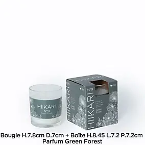 Bougie parfumée Sense green forest 110g JBY creation