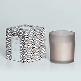 Bougie Elixir parfumée Night Amber taupe Ø8 cm JBY Creation