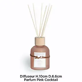 Diffuseur de parfum Elixir pink cocktail 100ml JBY creation