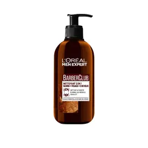 L'OREAL Men Expert Barber Club nettoyant 3en1 barbe visage et cheveux 200ml