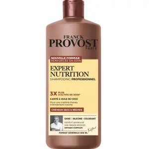 FRANCK PROVOST Expert nutrition shampoing professionnel cheveux secs et rêches 500ml