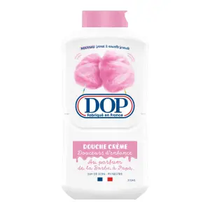 DOP Douceurs d'enfance douche crème au parfum de la barbe à papa 310ml